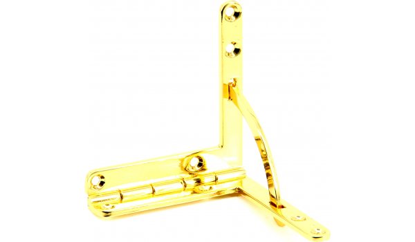 Gold-Plated Quadrant Hinge Large 60x56mm
