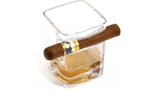 adorini Cigar Rom & Whisky Glas Tumbler