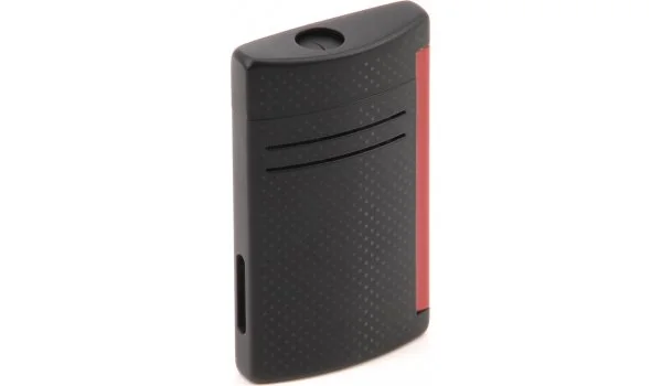 S.T. Dupont Maxijet lighter Black Matt & Red Punched Effect