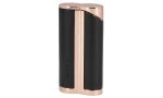 adorini Single Jet Curve Lighter Black / Rose Gold incl. Cigar Punch