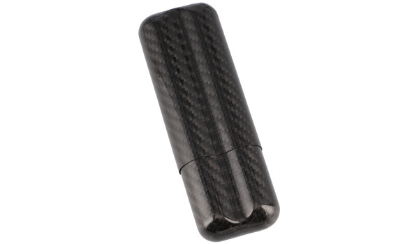 Karbonfiber sigaretui for 2 sigarer
