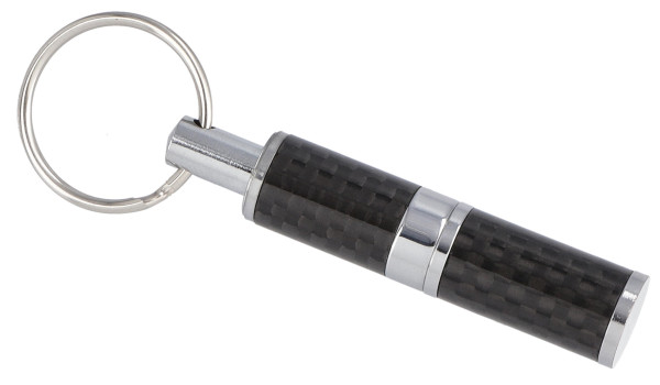 Nøkkelring, punch kutter, karbonfiber
