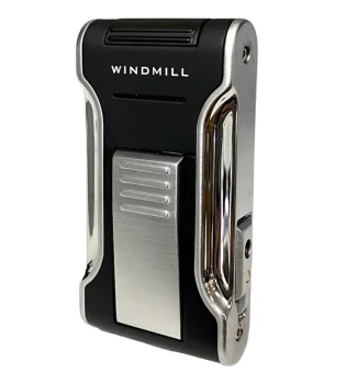 Kantana by Windmill Jet Flame Lighter 黑色/银色