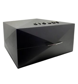 Gentili Humidor Prisma "Cigars" Black