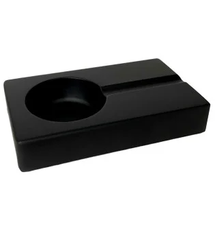 BigSmoke wooden cigar ashtray black for 1 cig
