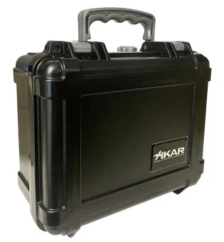 Xikar travel humidor, plastic black 20 cigars (225XI)