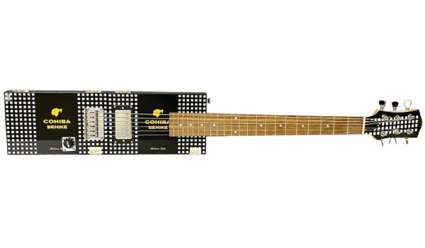 Cohiba Behike Cigar Box Guitar Double