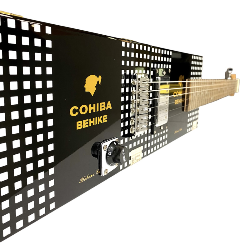 Cohiba Behike Cigar Box Guitar Double Free U.S. shipping