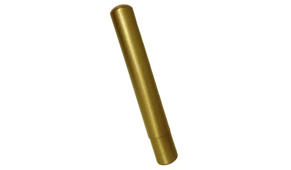 Cigar Tube Gold Metallic
