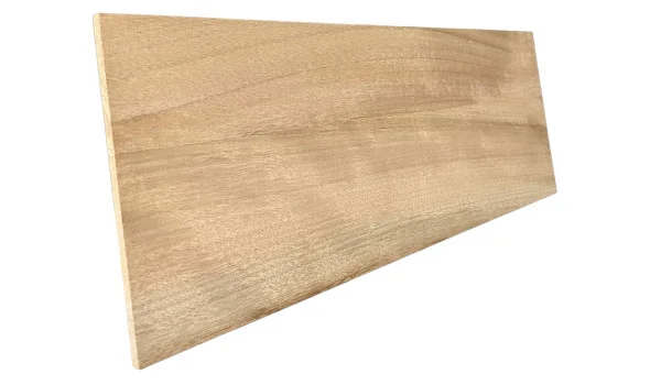 Folheado de madeira Okume 42 mm x 15,3 mm x 5 mm