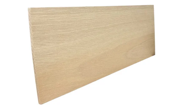 Folheado de madeira Okume 317 mm x 120 mm x 5 mm