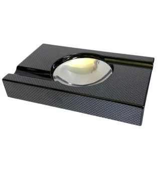 Cigar Ashtray Carbon Design High Gloss