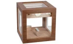 adorini Cube Deluxe Humidor Walnut photo 3