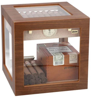 adorini Cube Deluxe Humidor Walnut photo 4