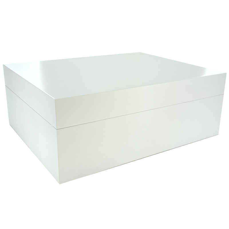 Jemar Humidor Rainbow Collection White Free U.S. shipping
