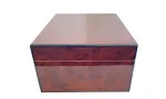Daniel Marshall Burl Humidor Golden Brown 100 Cigars photo 5