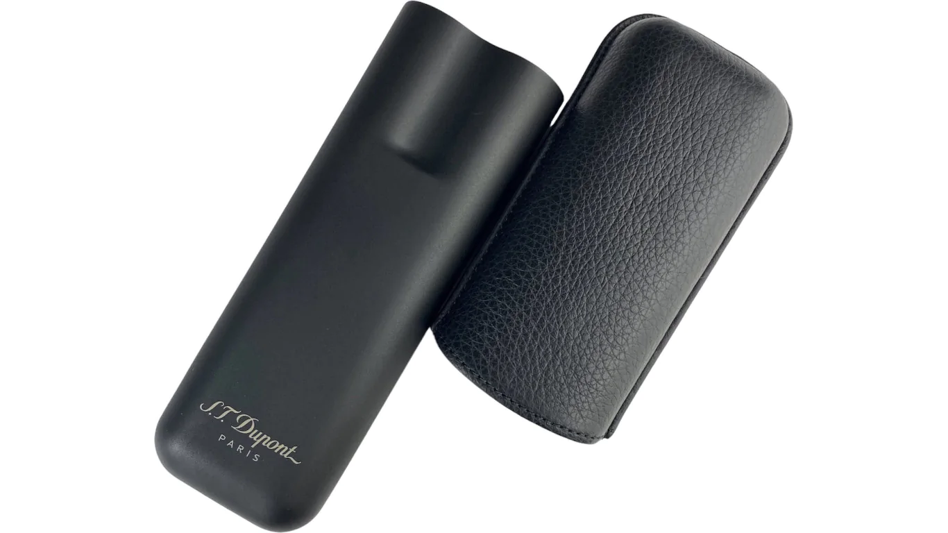 S.T. DUPONT CIGARILLOS CASE BLACK — The Lifestyle, Curated Luxury