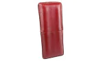 Tobacco Road Cigar Case burgundy for 3 cigars