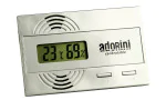 Adorini Digital Hygrometer & Thermometer Silver photo 5