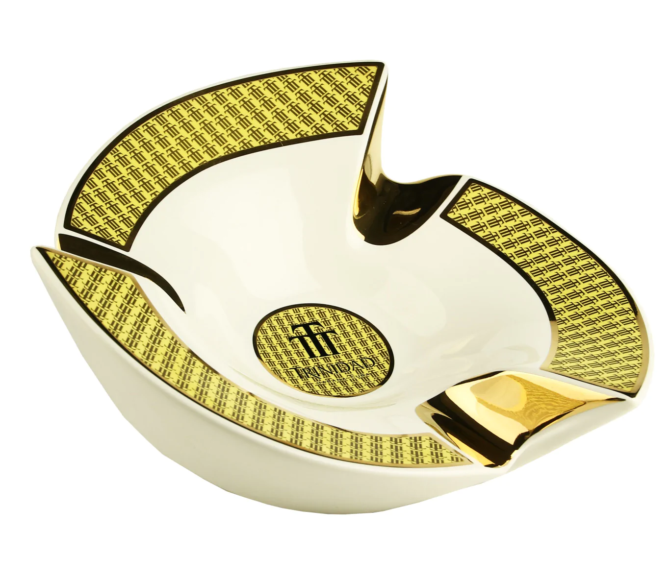 Gold Cigar Ashtray