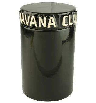 Havana Club Буркан за пури Tinaja черен