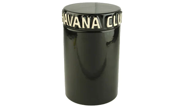 Havana Club Cigar Jar Tinaja, musta
