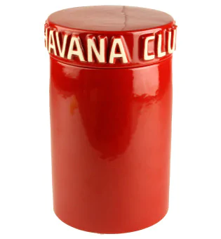 Havana Club جرة سيجارات أحمر