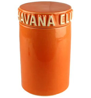 Havana Club Буркан за пури Tinaja оранжев