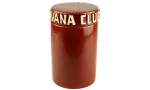 Havana Club Cigar Jar Tinaja dark red