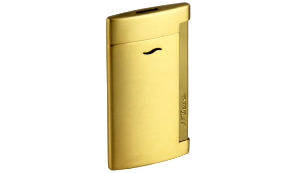S.T. Dupont Slim 7 Lighter Full Golden Brushed 027711