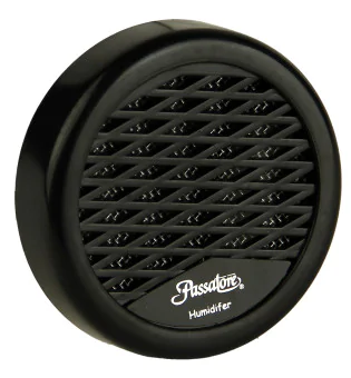 Passatore humidifier round black for approx. 20 cigars
