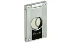 Caseti Cigar Cutter chrome and black lined