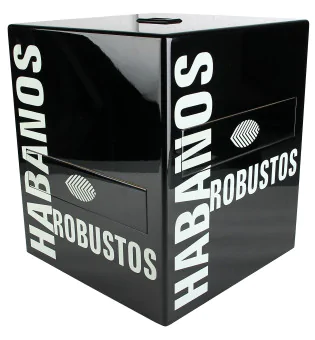 Habanos Robustos humidor black