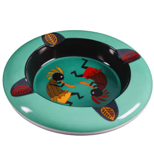 Totem Ashtray Kokopelli