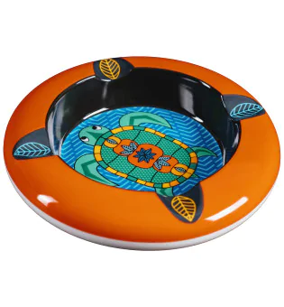 Totem Ashtray Wise Turtle