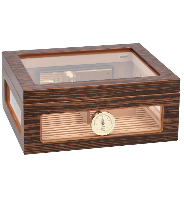 adorini Treviso Deluxe Glass Top Humidor photo 9