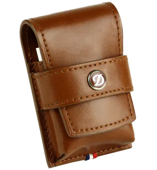 S.T. Dupont Lighter Case Line 2  Brown 180124