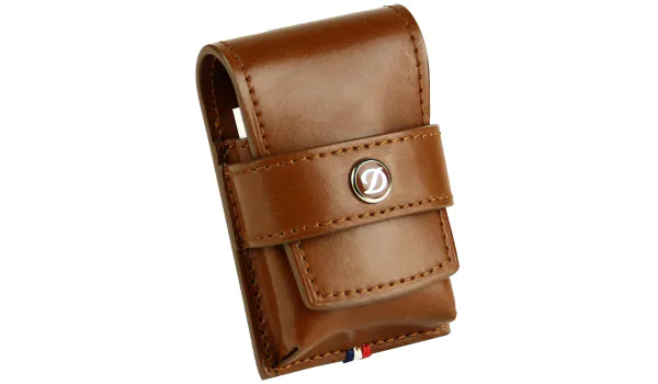 S.T. Dupont Lighter Case Line 2  Brown 180124