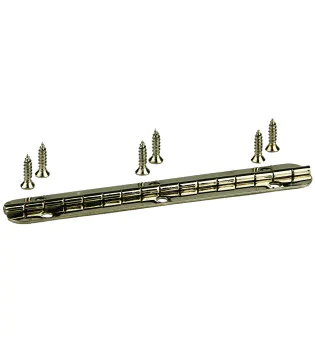 Small Piano Hinge Silver 80mm photo 3