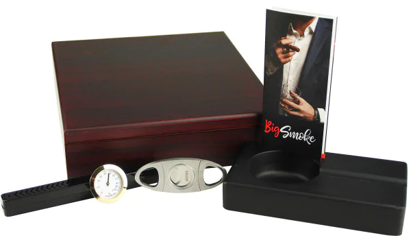 BigSmoke Humidor Set brown