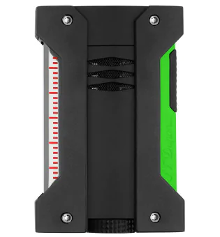 Запалка S.T. Dupont Defi Extreme Fluo зелена 021417