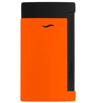 S.T. Dupont Slim 7 Запалка Флуоресцентно Оранжева 027769