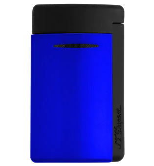 Запалка S.T. Dupont Minijet Fluo синя 010871