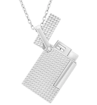 S.T. Dupont Запалка колие Сребриста K27066CH