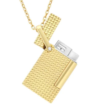 S.T. Dupont Запалка колие Златиста K27067CH
