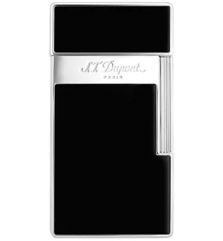 Запалка S.T. Dupont Biggy Черен лак Хром 025001