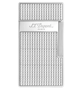 Запалка S.T. Dupont Biggy Diamond Head Хром 025010