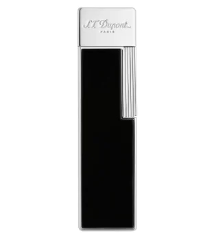 S.T. Dupont Twiggy Запалка Черен лак Хром 030001