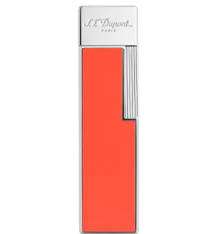 S.T. Dupont Twiggy Запалка Коралов лак Хром 030011