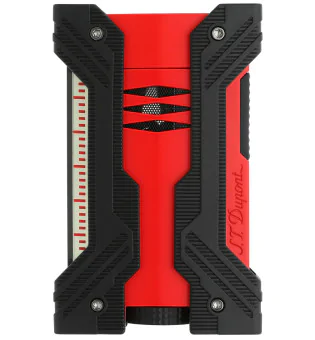 S.T. Dupont Defi XXtreme Запалка Черна Червена 021601